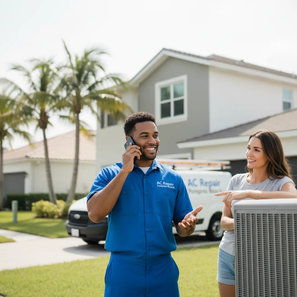 AC Repair Pompano Beach customer support in Pacifica